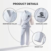 Vente flash Uniformes d'arts martiaux Woosung Équipement d'entraînement de karaté Uniforme de karaté Gi