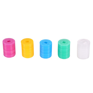 Fichas de Apuestas de Mahjong en Forma de Moneda, Fichas de Juego de Plástico Coloridas para Juego de Mahjong - Product Image 1