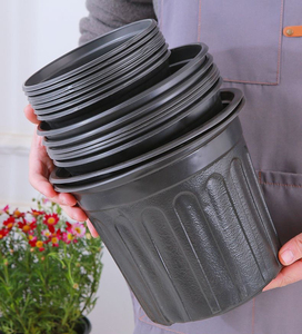 Prix d'usine – Pots de culture en plastique noir durables de 1,2 gallon pour serre, plantes, fleurs et semis - Product Image 4