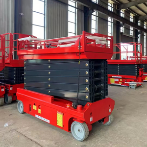 高品质环保零排放自走式紧凑型8米四轮剪式升降机 - Product Image 2