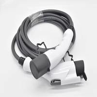 Accessoires de voiture Offre Spéciale Chargeur cc Câbles Ev 5M Câble de charge PVC Cordon 16A Chargeur EV Type 1 à Type 2 Mode 3 Câble de charge