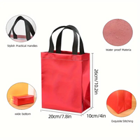 Sac fourre-tout personnalisé laser réutilisable laminé non tissé sacs fourre-tout imperméable or rose shopping sacs en tissu PP avec votre LOGO