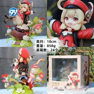 ที่แตกต่างกันร้อนสไตล์genshinedผลกระทบคอสเพลย์อะนิเมะKeqing/<span class=keywords><strong>Hu</strong></span> <span class=keywords><strong>Tao</strong></span>/Action Figureจอแสดงผลของเล่น - Product Image 2