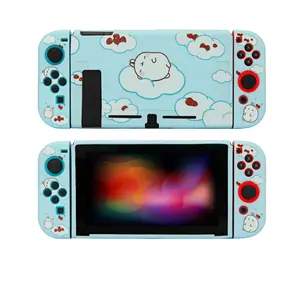 TPU Soft Protective Case Shell For N- Switch Game Console Cute Cartoon Cover For N-Switch Controller Dropshipping