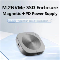 Magnétique Portable Externe SSD 128GB 256GB 512GB 1TB Disque Dur 10Gbps Taux de Transmission Rapide PD Charge Type-c
