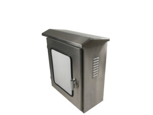 Caja de Distribución Eléctrica de Doble Puerta para Exteriores, Impermeable IP65, para Gabinetes de Telecomunicaciones, Acero Inoxidable 201 - Product Image 2
