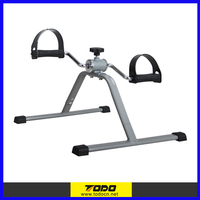 Mini vélo d'exercice pliable pour le bureau, entraînement des bras et des jambes, vélo de bureau portable
