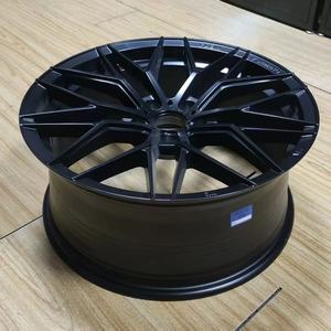 맞춤형 CNC 알루미늄 휠-블랙 마감 16-23인치 모델 18-22 레트로핏/업그레이드 선택 가능 맞춤형 사이즈 - Product Image 6