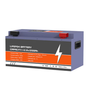 Batterie domestique LiFePO4 2,5 kWh 12,8 V 200 Ah, cellules de qualité A, BMS intelligent, 4 séries, protection de sécurité complète pour véhicules électriques - Product Image 1