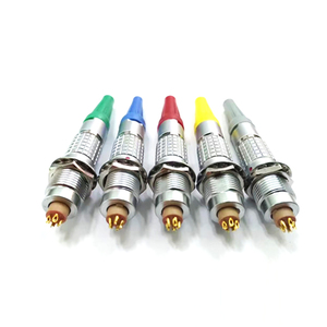 Conector Circular de Empuje y Tracción con Bloqueo Automático <span class=keywords><strong>Serie</strong></span> FGG EGG PHG 00B 0B 1B 2B 3B, de 2 a 48 Pines, <span class=keywords><strong>Macho</strong></span> y Hembra, Enchufe y Conector de Aviación - Product Image 4