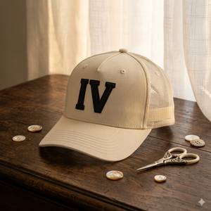Gorra Trucker Personalizada al por Mayor de 5 Paneles, Perfil Medio, Malla Precurvada, con Logotipo de Goma 3D y Parche de PVC Personalizado, Unisex - Product Image 1