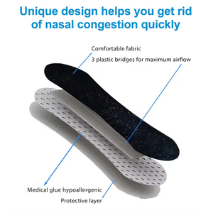 Y tế cấp Breathable Spandex bông chống ngáy mũi Băng ngủ các bản vá lỗi cho thoải mái đêm sử dụng mũi stripsnasal vá - Product Image 3