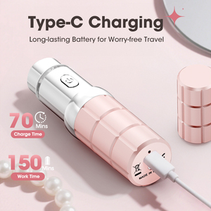 Lanumi 2114 Épilateur facial pour femmes Épilateur électrique indolore rechargeable pour le <span class=keywords><strong>visage</strong></span>, les lèvres, le <span class=keywords><strong>menton</strong></span> Rasoir portable pour femmes - Product Image 6