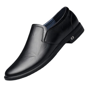 Chaussures habillées décontractées en cuir véritable pour hommes, style britannique, nouvelle mode, pour le bureau, toutes saisons - Product Image 5
