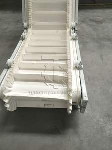 Convoyeur à bande à grand <span class=keywords><strong>angle</strong></span> vertical en acier au carbone industriel pour matériaux en vrac avec trémie - Product Image 5