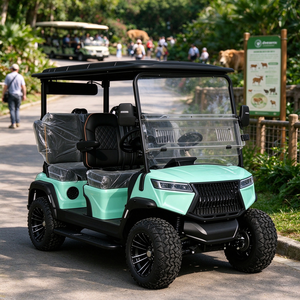 Voiturette de golf à suspension indépendante pour 4 passagers, fonctionnement silencieux et stable - Product Image 1