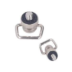 Usine personnalisée dégagement rapide 1/4 C anneau caméra bandoulière vis d anneau en acier inoxydable caméra support articulé D anneau vis - Product Image 5