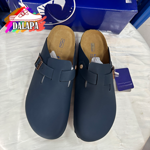 Zapatos Planos de Cuero Vacuno Birkens Booston de Primera Calidad al por Mayor, Suaves y Cómodos, con Plantilla de Corcho, para el Uso Diario Masculino - Product Image 3