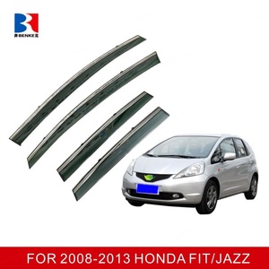 Accessoires automobiles pour Honda Fit Jazz 2008-2012 2013 : Déflecteurs de vitres, visières de porte, pare-pluie - Product Image 2