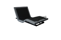Cadre de lit moderne réglable avec fonction LED et massage, inclinaison tête et pieds, pour hôtel et usage domestique