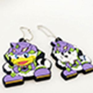 Cheap Factory 2d <b>Custom</b> Shaped Die Cut Rubber Keyring Soft Pvc <b>Keychain</b> for Gifts - Product Image 2