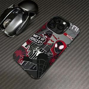 Nuova Moda <span class=keywords><strong>Cover</strong></span> per <span class=keywords><strong>iPhone</strong></span> con Etichetta <span class=keywords><strong>Rossa</strong></span> Spider-Man, Tecnologia IMD, Colore Argento, per <span class=keywords><strong>iPhone</strong></span> <span class=keywords><strong>11</strong></span> 12 13 14 15 16 Promax, Accessori per Telefono - Product Image 6