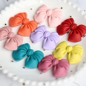 Penjualan laris DIY Mini ikatan simpul Resin jimat desain baru Flatback ornamen kerajinan populer jimat - Product Image 1