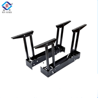 Accessoires de mobilier en métal B12 modernes, transformateur de table de café en table à manger avec mécanisme fonctionnel pour hôtels et salles à manger