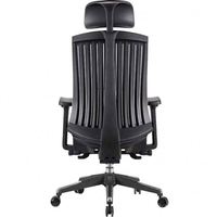 Chaise de bureau bon marché en maille 3D avec accoudoir réglable et appui-tête Chaise élévatrice orange Vieitor Italie
