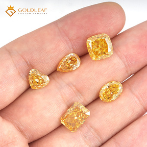 รายงาน IGI ของ Goldleaf เพชรสังเคราะห์เจียระไนรูปหัวใจ สีเหลืองสดใส ขนาด 1-3 กะรัต ระดับความสะอาด VVS VS เพชรแล็บสำหรับทำเครื่องประดับ - Product Image 6