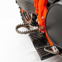 Ujung Rem Ringan Titanium CNC Machined 45mm untuk Motor Trail KTM, Dilengkapi Layanan Pemotongan/Pengelasan/Pembengkokan