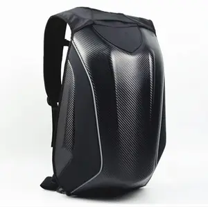 Fashion Outdoor Hard Shell Motorcycle Backpack with Laptop Compartment