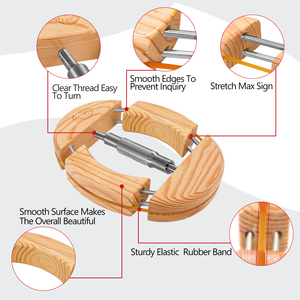 Simple &amp; Easy to Use 4-Way Wooden Hat Stretcher for Adults Adjustable Hat <strong>Jack</strong> - Product Image 3