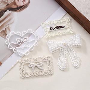 Ý tưởng quà tặng bán buôn Lưới Thêu Sticker sản phẩm dệt may tùy chỉnh các bản vá lỗi cho quần áo máy tính thêu vải Sticker - Product Image 4