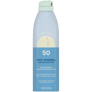 ETRUN ALISA Spray <span class=keywords><strong>Solare</strong></span> Minerale all'Ossido di Zinco <span class=keywords><strong>SPF</strong></span> 50 Resistente all'Acqua ad Ampio Spettro per Pelli Sensibili - Product Image 1