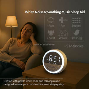 Nuevo Reloj <span class=keywords><strong>Despertador</strong></span> LED con Baterí<span class=keywords><strong>a</strong></span> Sunrise para Niños, con Luz Nocturna que Cambia de Color, Función de Snooze, Aplicación de Entrenamiento para Dormir, Regalo para el Dormitorio - Product Image 2