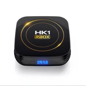 Android 12 HK1RBOX TV BOX, Set Top BOX Android 12 RAM 2GB ROM 16GB Allwinner H618 Dual Wifi 2.4G/5G BT 4.0 mendukung HD 6K 3D Media Player