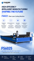 Machine de découpe laser à fibre CNC Tianchen haute puissance 6Kw 6025 pour aluminium, métal, plaque d'acier
