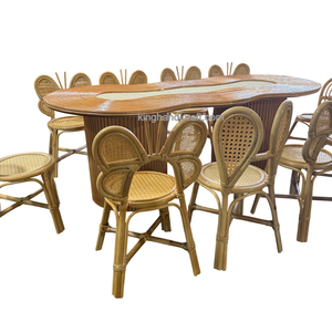 Silla de Ratán Hecha a Mano para Niños, Muebles Infantiles Estilo Boho para Decoración de Fiestas de Cumpleaños en Vietnam - Product Image 6