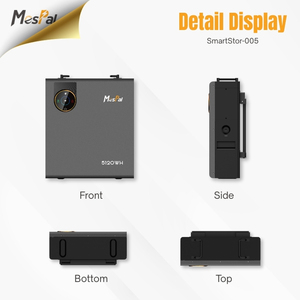 แบตเตอรี่ลิเธียมโซลาร์ Mespal 51.2V Powerwall 5kw 48V ระบบ 48v 100ah 5KWH Power Wall Solaire - Product Image 5