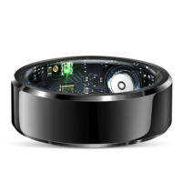 Anneau intelligent de suivi de santé, podomètre, oxymètre, tracker d'activité physique, capteur de fréquence cardiaque et de SpO2, synchronisation des données via application, étanche IP68