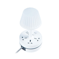 Mesa de Almacenamiento Industrial con Enchufes Estándar UK/EU/US, Multifuncional, con Protección Ocular, USB (2 a 1 C), para Uso Doméstico y Estudiantil, IP44