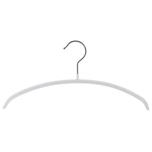Ensemble de 2 cintres pour robes d'enfants en plastique monobloc - Conception circulaire - Rangement de vêtements gain de place pour placard - Pour utilisation - Product Image 1