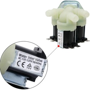 Vanne solénoïde d'eau Huying Electric Appliances 5221ER1003A 1 pouce, vanne d'entrée électrique en plastique pour lave-linge domestique - Product Image 3