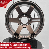 Jantes en alliage forgé RAYS TE37 ULTRA X 15-22 pouces 5x114.3 5x112 pour Audi Q5L SQ5 A4 Mercedes Benz AMG Infiniti Q60 Q70