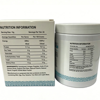 En stock – Complément alimentaire 360g : Poudre de protéines de collagène saveur vanille avec prébiotiques et probiotiques pour le soutien intestinal – Personnalisation OEM