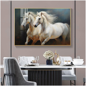 华庙批发定制现代家居装饰画马水晶瓷画海报版画壁画艺术 - Product Image 5