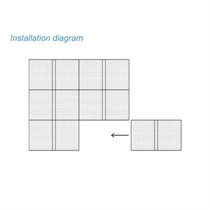 Botai Module d'affichage Led d'intérieur 1000*240mm Module Led SMD polychrome d'intérieur Led écran publicitaire <span class=keywords><strong>matrice</strong></span> de Module Led - Product Image 5