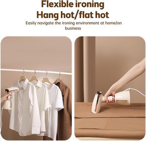Portable Electric Clothes Fabric Iron Handheld Garment <b>Steamer</b> with LED Display for Household Use Wholesale Supply - Product Image 3