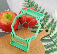 Handige roestvrijstalen fruit- en appelsnijder